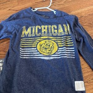 University of Michigan long sleeve shirt